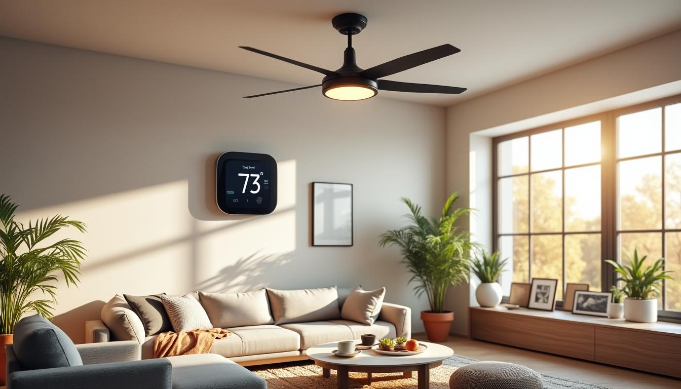 découvrez comment automatiser le déclenchement d’un ventilateur connecté en fonction de la température ambiante pour un confort optimal et des économies d’énergie.