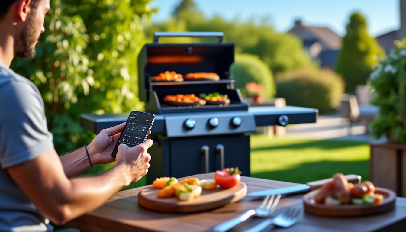 découvrez comment surveiller et contrôler facilement votre barbecue connecté à l’aide de votre smartphone. maîtrisez la cuisson, ajustez la température à distance et profitez d’un barbecue réussi à tous les coups !