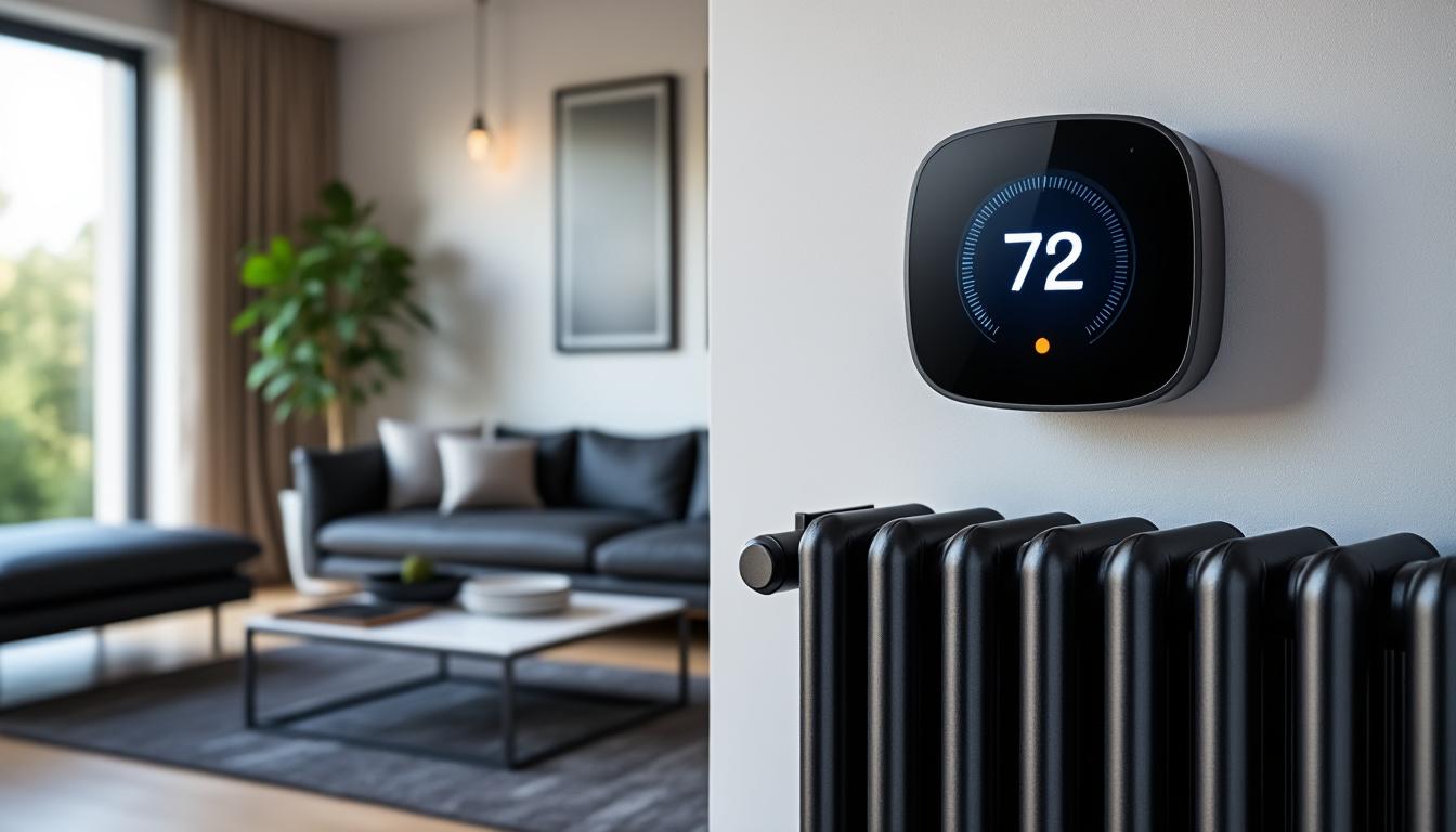 maîtrisez la température de chaque pièce grâce aux têtes thermostatiques connectées netatmo. optimisez votre confort et réalisez des économies d'énergie en contrôlant facilement votre chauffage à distance.