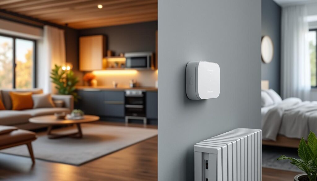 gérez efficacement la température de chaque pièce grâce aux têtes thermostatiques connectées netatmo. optimisez votre confort et réalisez des économies d'énergie en contrôlant votre chauffage à distance.