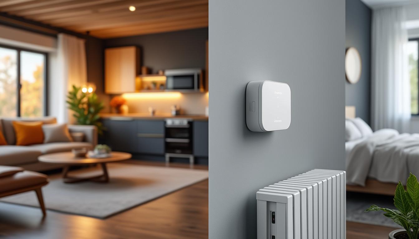 gérez efficacement la température de chaque pièce grâce aux têtes thermostatiques connectées netatmo. optimisez votre confort et réalisez des économies d'énergie en contrôlant votre chauffage à distance.