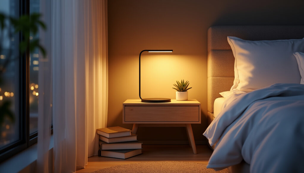 apprenez comment programmer l’allumage progressif d’une lampe de chevet avec homey pour un réveil en douceur. suivez notre guide étape par étape pour automatiser l’éclairage de votre chambre facilement.