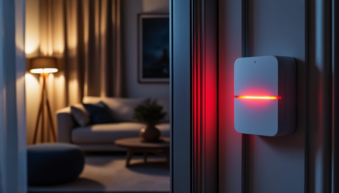 recevez une alerte instantanée si une fenêtre reste ouverte en pleine nuit pour assurer la sécurité et l'efficacité énergétique de votre maison.