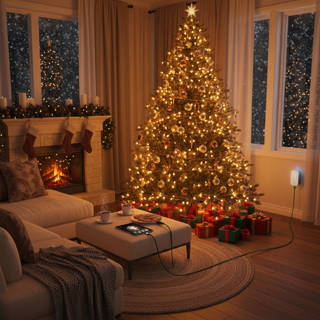 découvrez comment automatiser l’allumage de votre sapin de noël grâce à une prise connectée, pour profiter facilement et en toute magie de vos décorations lumineuses.