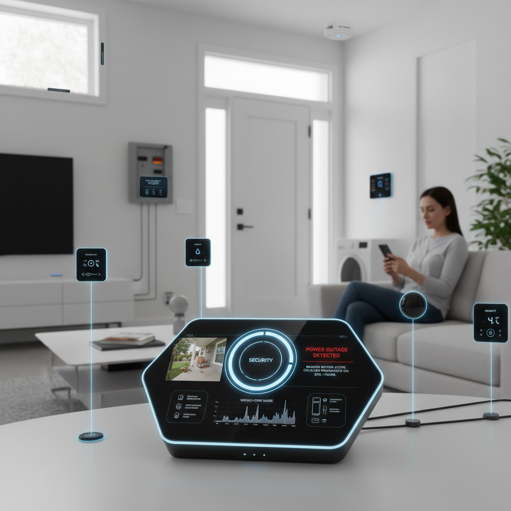 recevez une alerte immédiate en cas de coupure électrique pendant votre absence pour garantir la sécurité de votre domicile et éviter les désagréments.