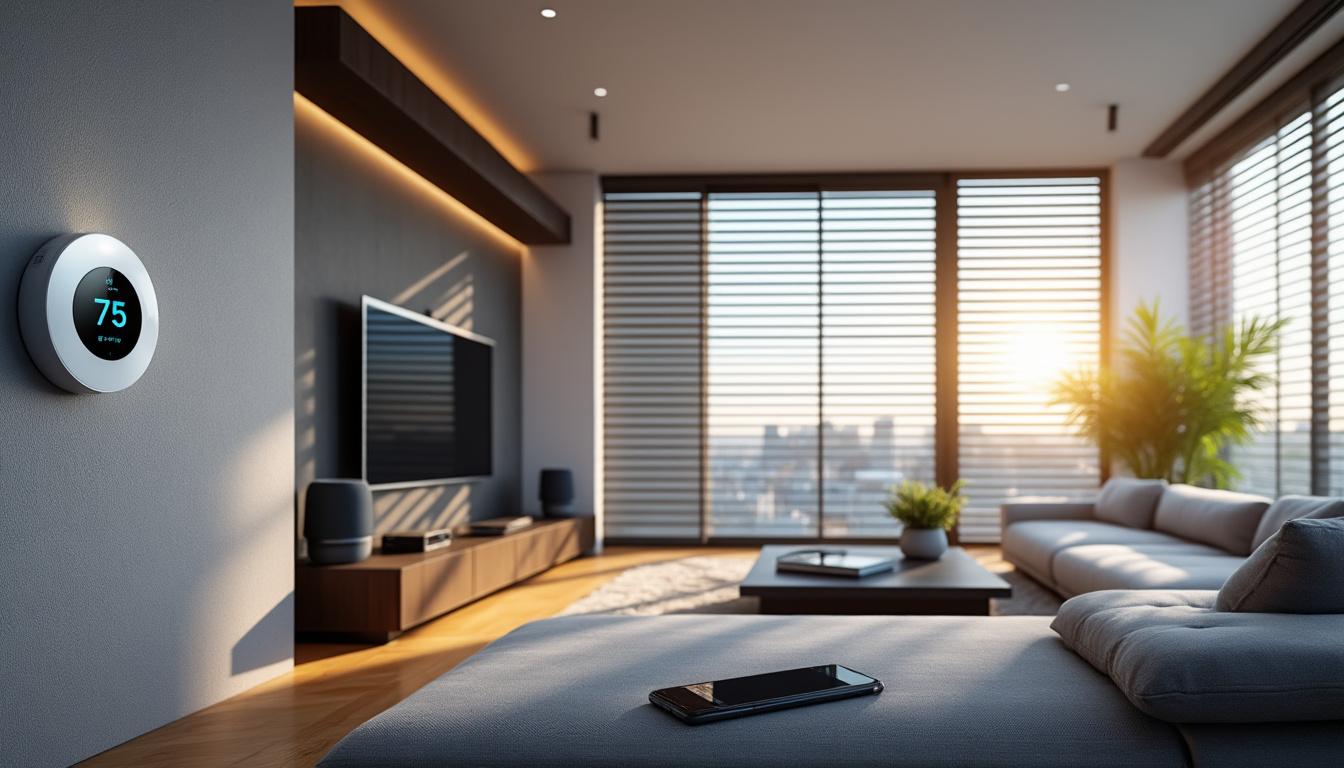 automatisez votre confort en lançant un scénario 'retour à la maison' qui ajuste automatiquement la lumière et la température pour un accueil parfait.